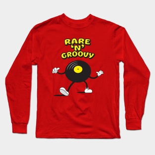 Rare 'N' Groovy Vinyl Long Sleeve T-Shirt